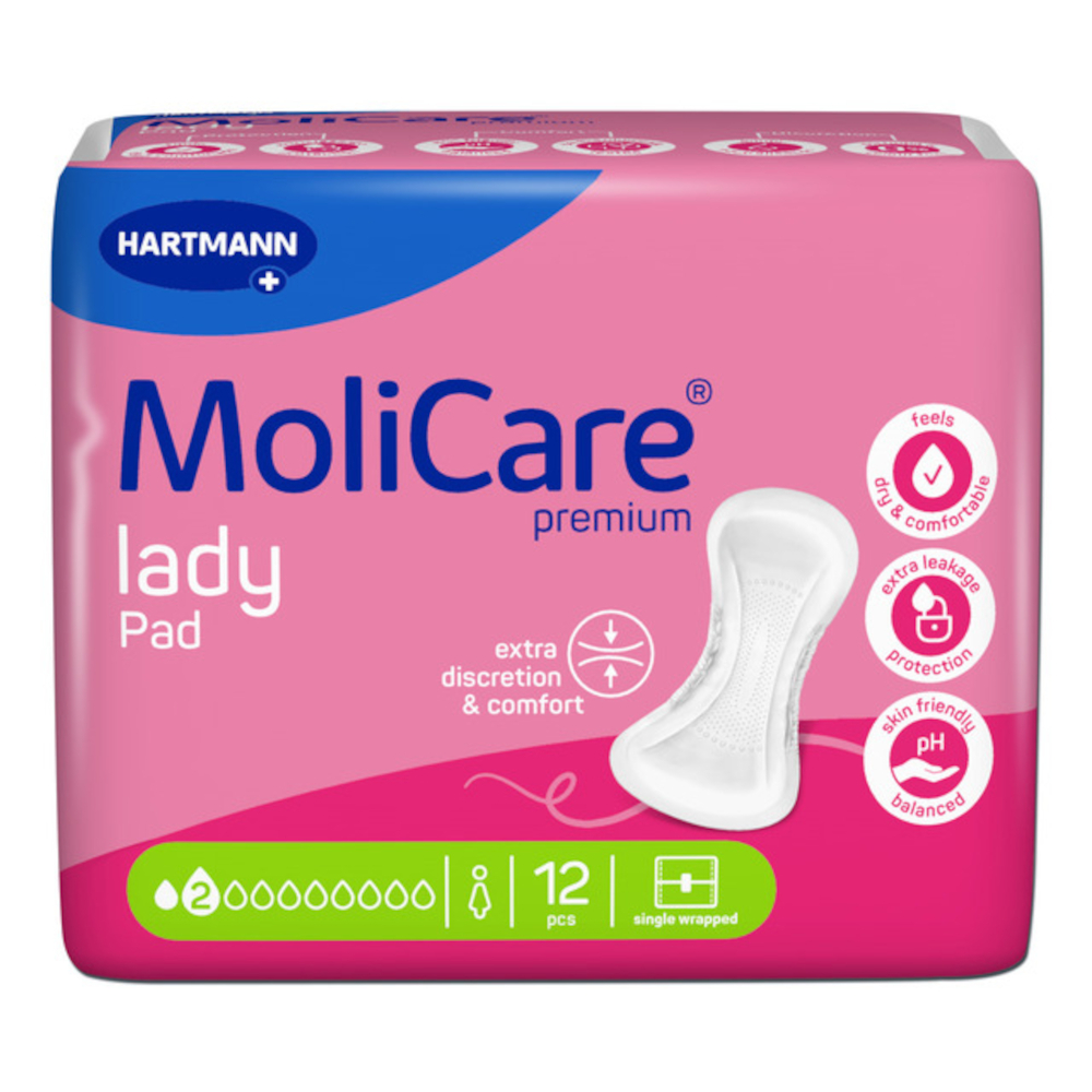 MoliCare Pad lady 2 tilka PREMIUM MoliCare Pad lady 2 tilka PREMIUM