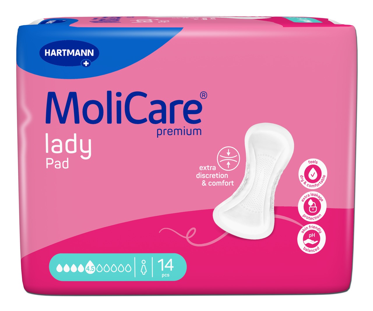 MoliCare Pad lady 4,5 tilka PREMIUM MoliCare Pad lady 4,5 tilka PREMIUM
